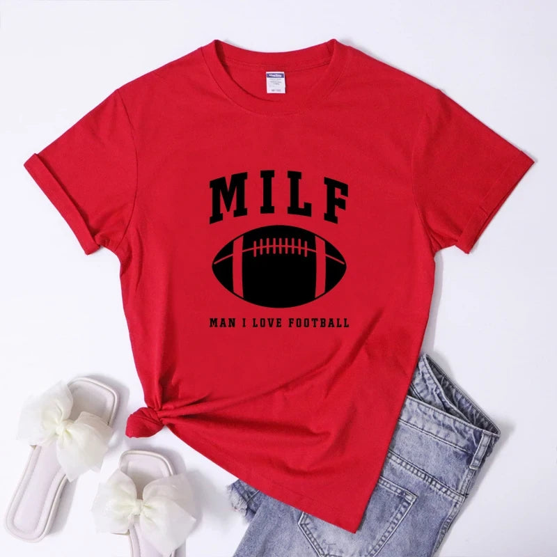 Vintage Football Graphic T-Shirt