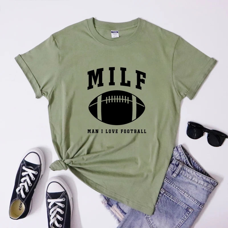 Vintage Football Graphic T-Shirt