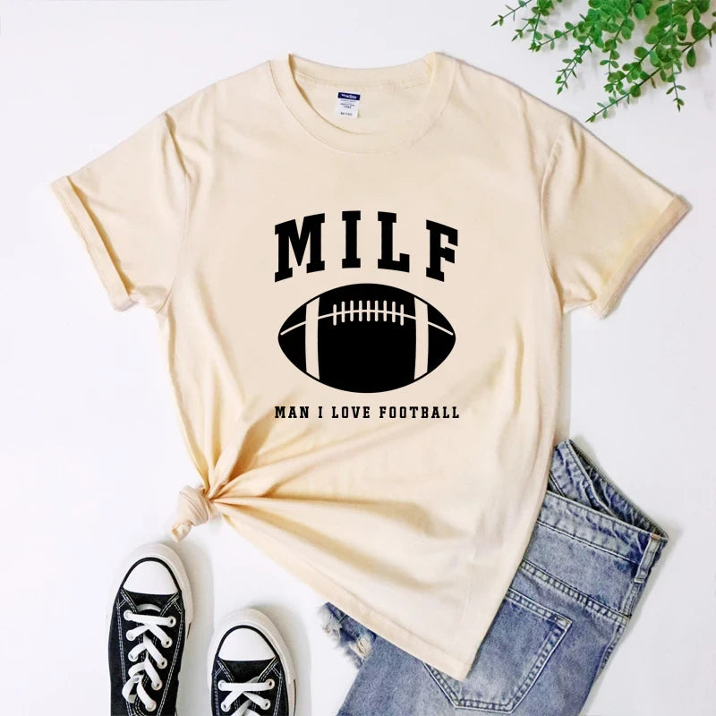 Vintage Football Graphic T-Shirt